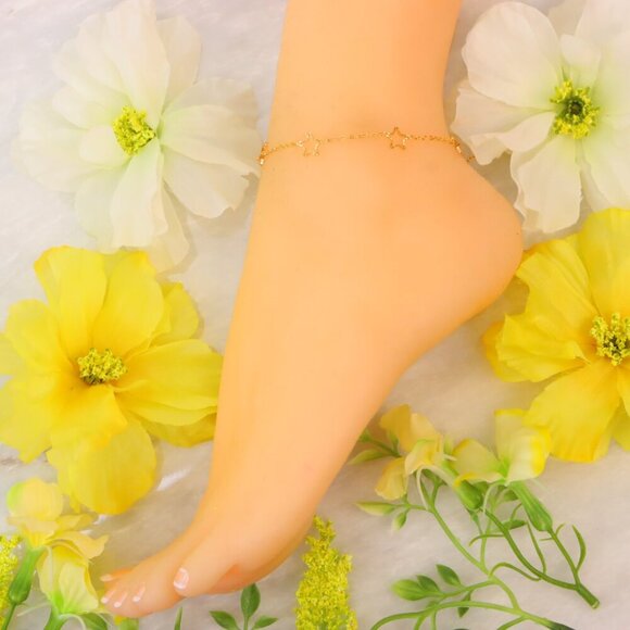 Minimalist Anklet, Sleek & Modern Design, Women’s Fashion, YC110323-A - Picture 10 of 11